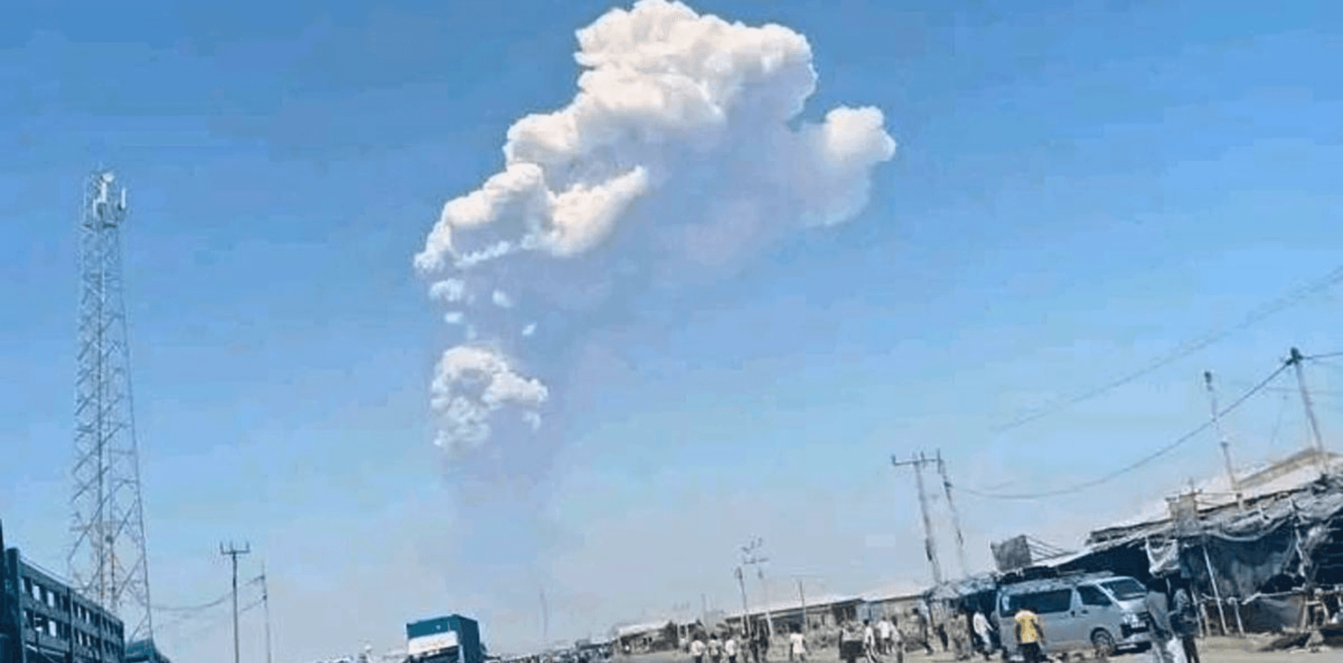 Ethiopian volcanic ash in India
