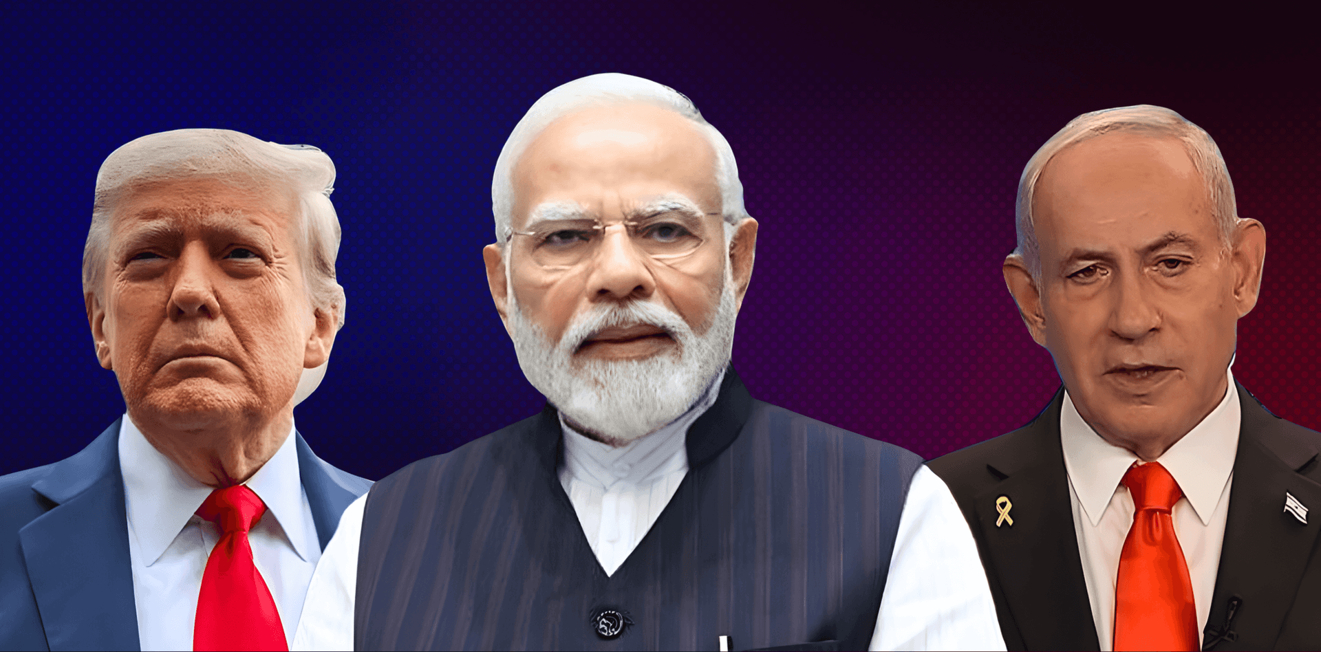 Modi calls Trump and Netanyahu