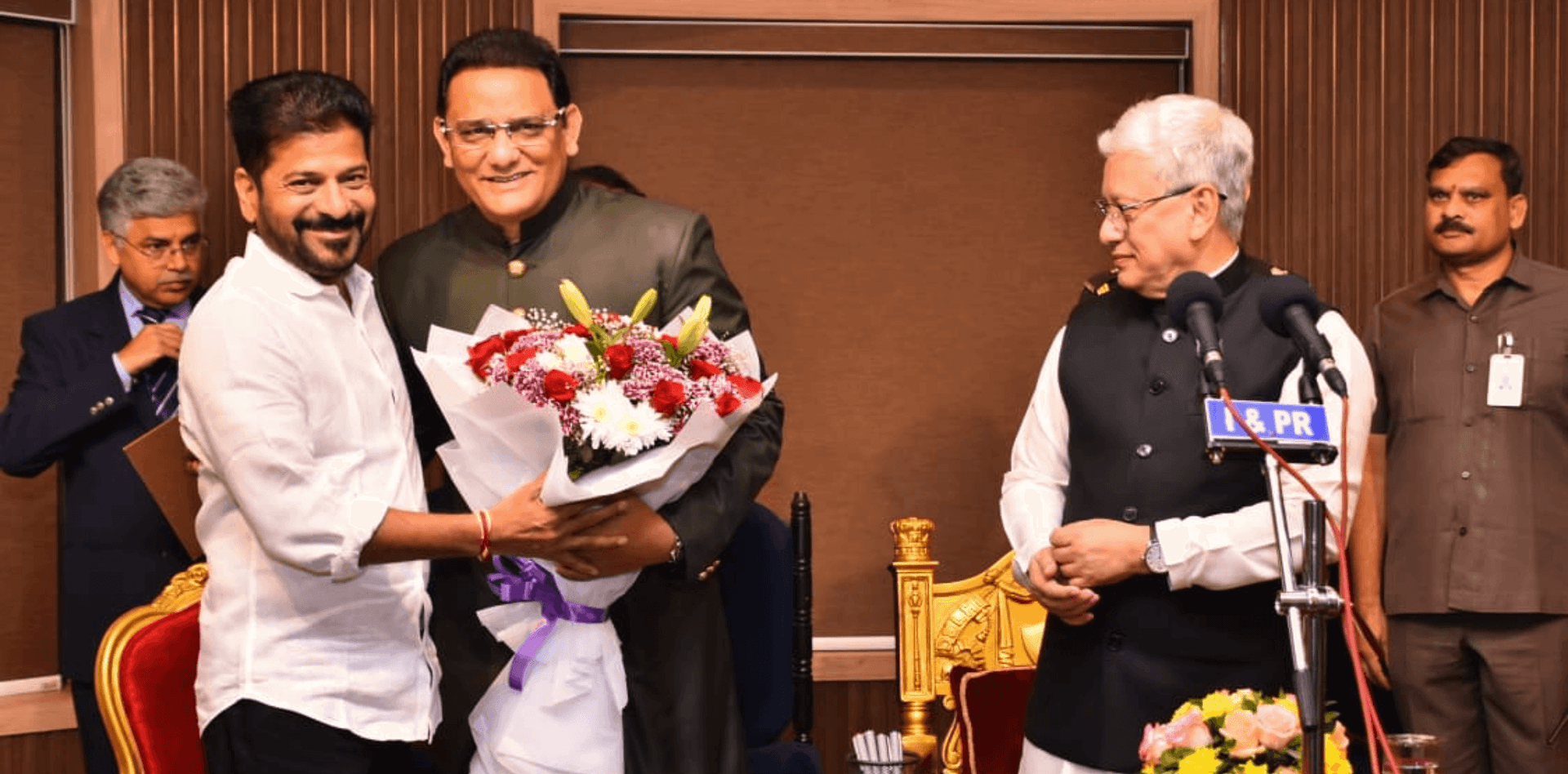 Former Cricketer and Congress leader, Mohammad Azharuddin