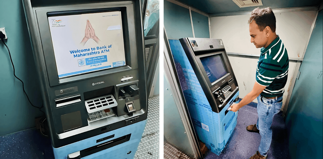 ATMs in Trains