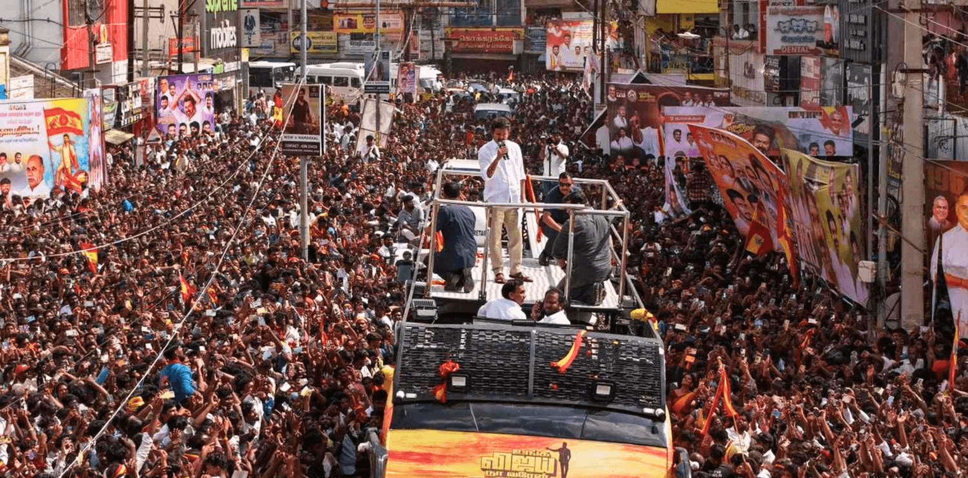 Stampede at Vijay Rally in Tamil Nadu Kills 40, Injures 124