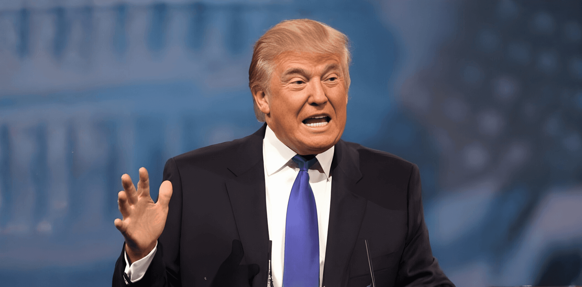 Donald Trump gets annoyed