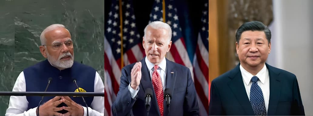 Crossing Japan, India is ranked at Number Three in the World after America and China