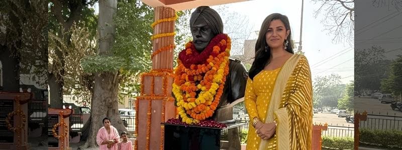 Nimrat Kaur, in the Eye of Storm on Social Media, Honors Her Father’s Legacy by Unveiling His Statue