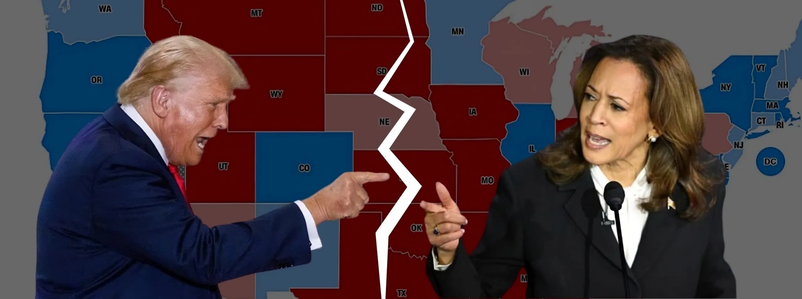 2024 US Presidential Election: Trump vs. Harris – A Nation on the Brink of Division