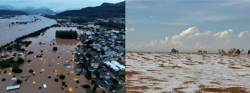 2024 is the Year of Record Heat with severe Weather Anomalies