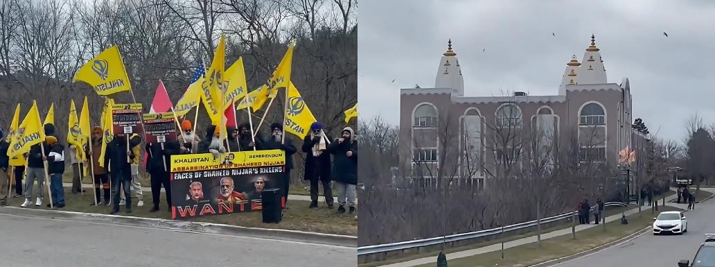 Indo-Canada Tensions Deepen as Pro-Khalistani Protests Disrupt Consular Camp in Toronto
