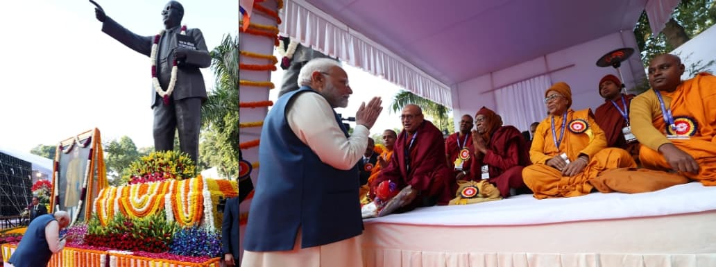 Prime Minister Modi Pays Tribute to Dr BR Ambedkar on 69th Death Anniversary
