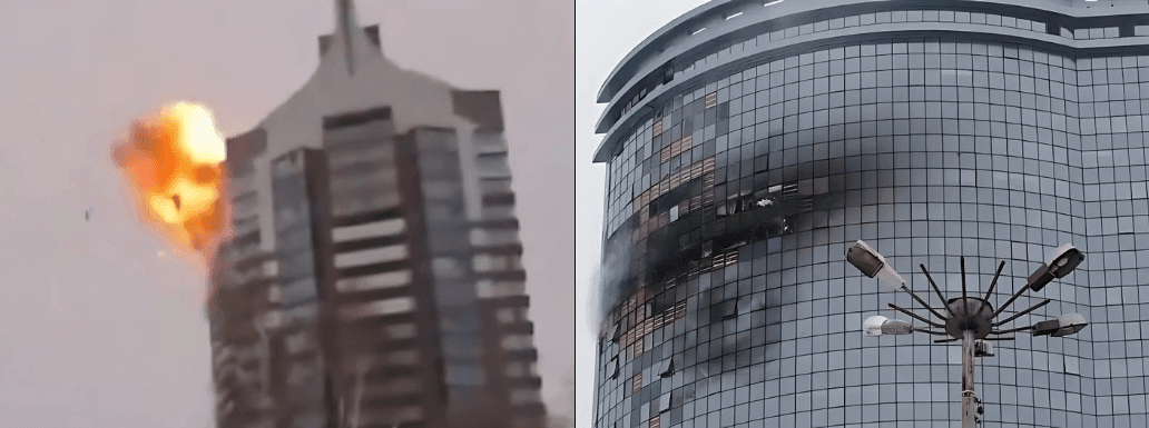 Kazan Witnessed 9/11 Style Drone Attack on Russian Buildings, Putin Vowed ‘Destruction’ for Ukraine