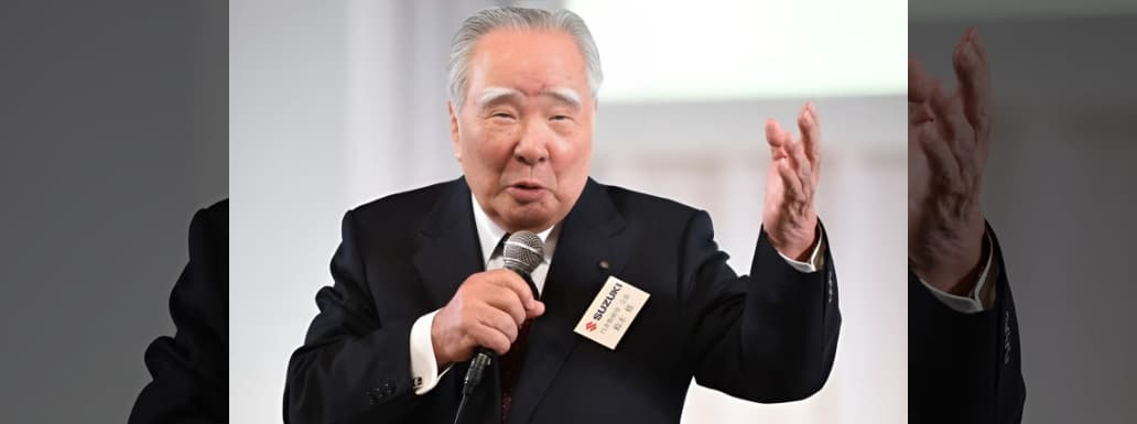 Suzuki Motor Corp’s Former Chairman Osamu Suzuki Dies at 94