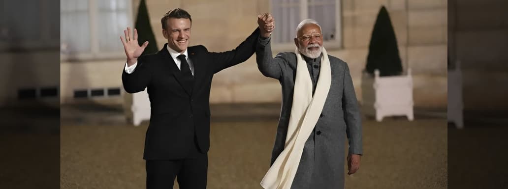 Modi at Macron’s Dinner, Talks with J.D. Vance on Global Matters