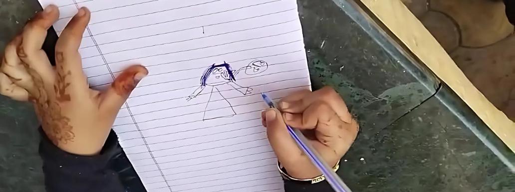 ‘Papa Killed Mummy’: Four-Year-Old’s Drawing Reveals the Sensational Truth