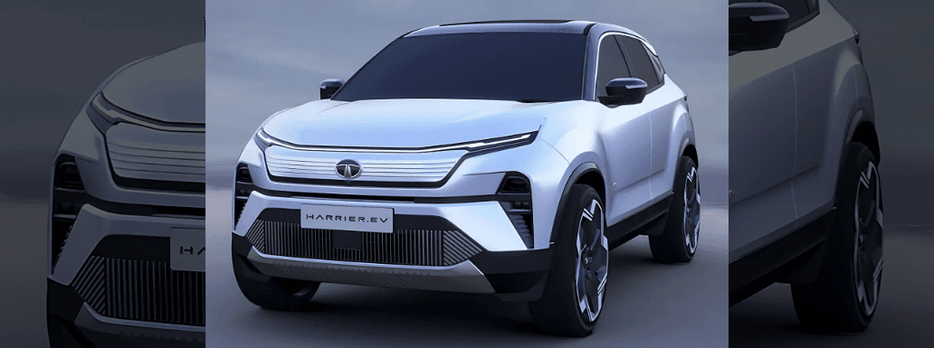 Tata Harrier Maneuvering as Cutting-edge Electric Vehicle