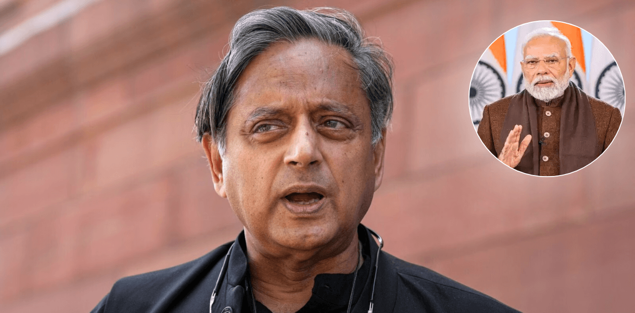 Tharoor is All Praise for PM Modi!